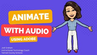 Animate with Audio using Adobe Express
