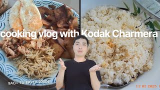 Cooking Vlog With Kodak Charmera, Back To Early 2000S