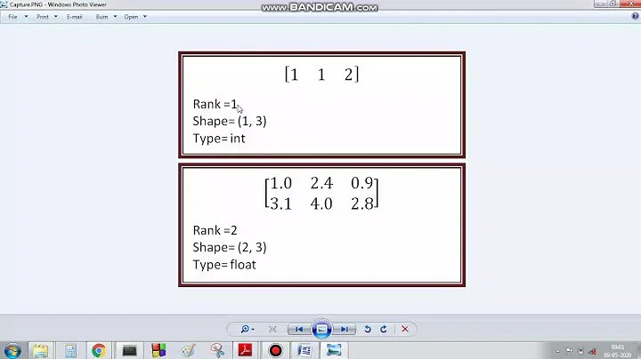 Tensorflow: 03 Tensor Data Structure