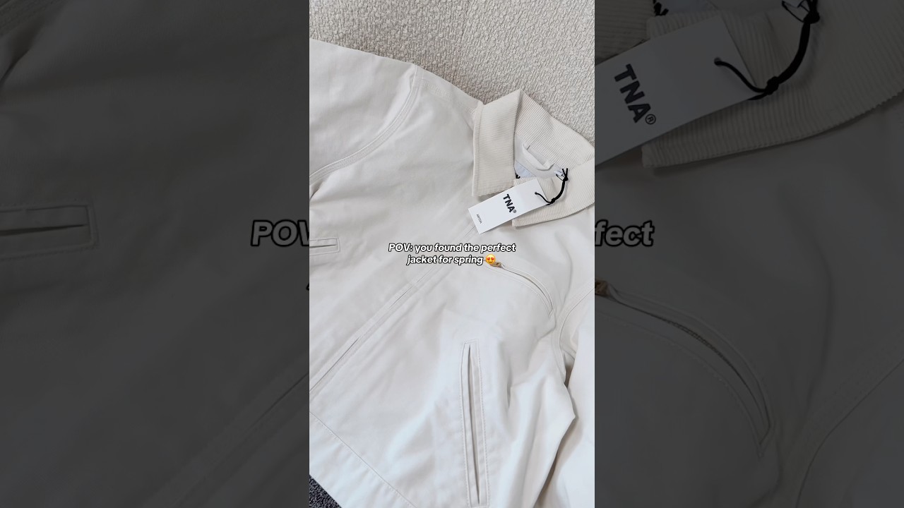 the perfect jacket for the SPRING 🌸 