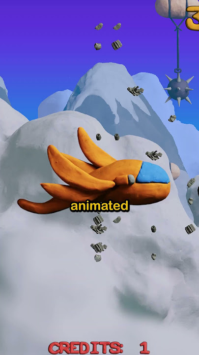 Dragonfly Ship in our claymation video game Platypus Reclayed