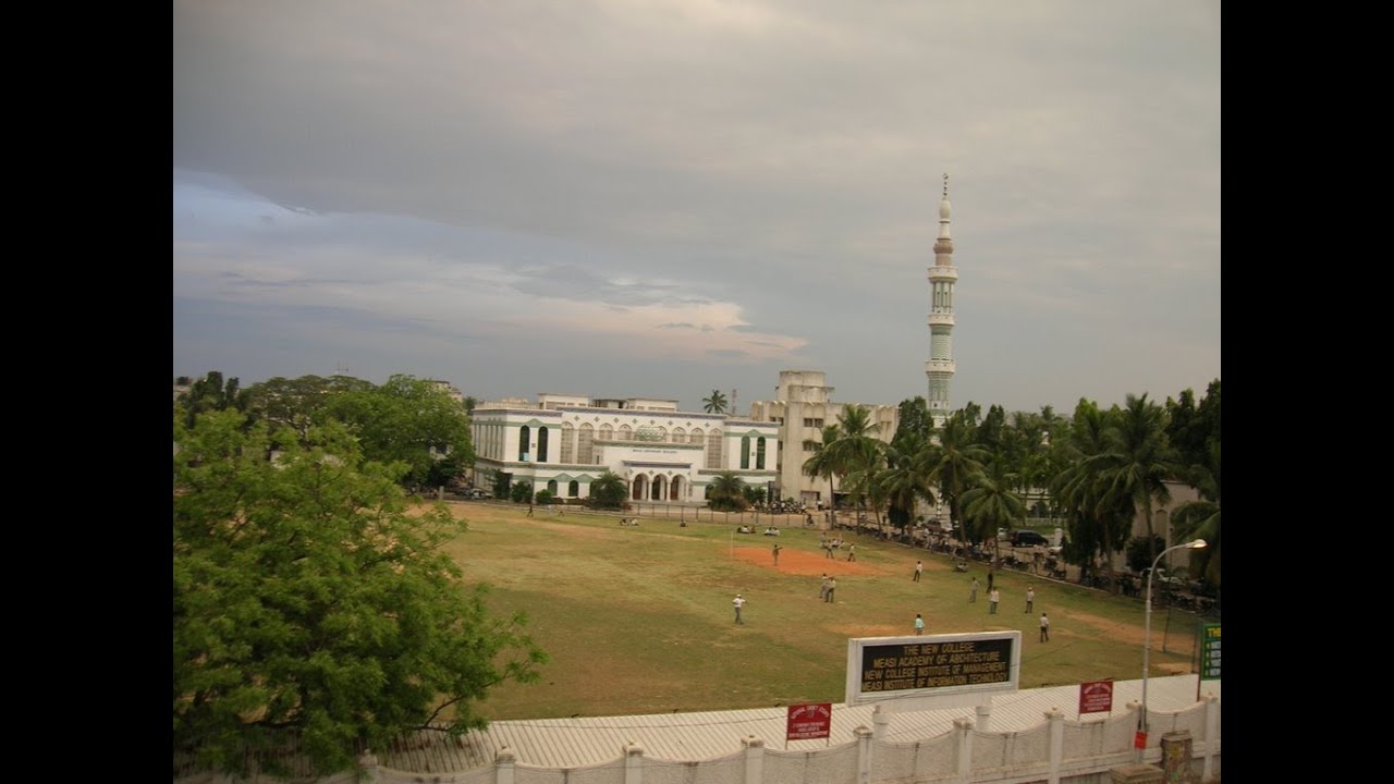 THE NEW COLLEGE CHENNAI YouTube