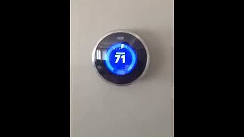 Showing Mom My New Nest Thermostat