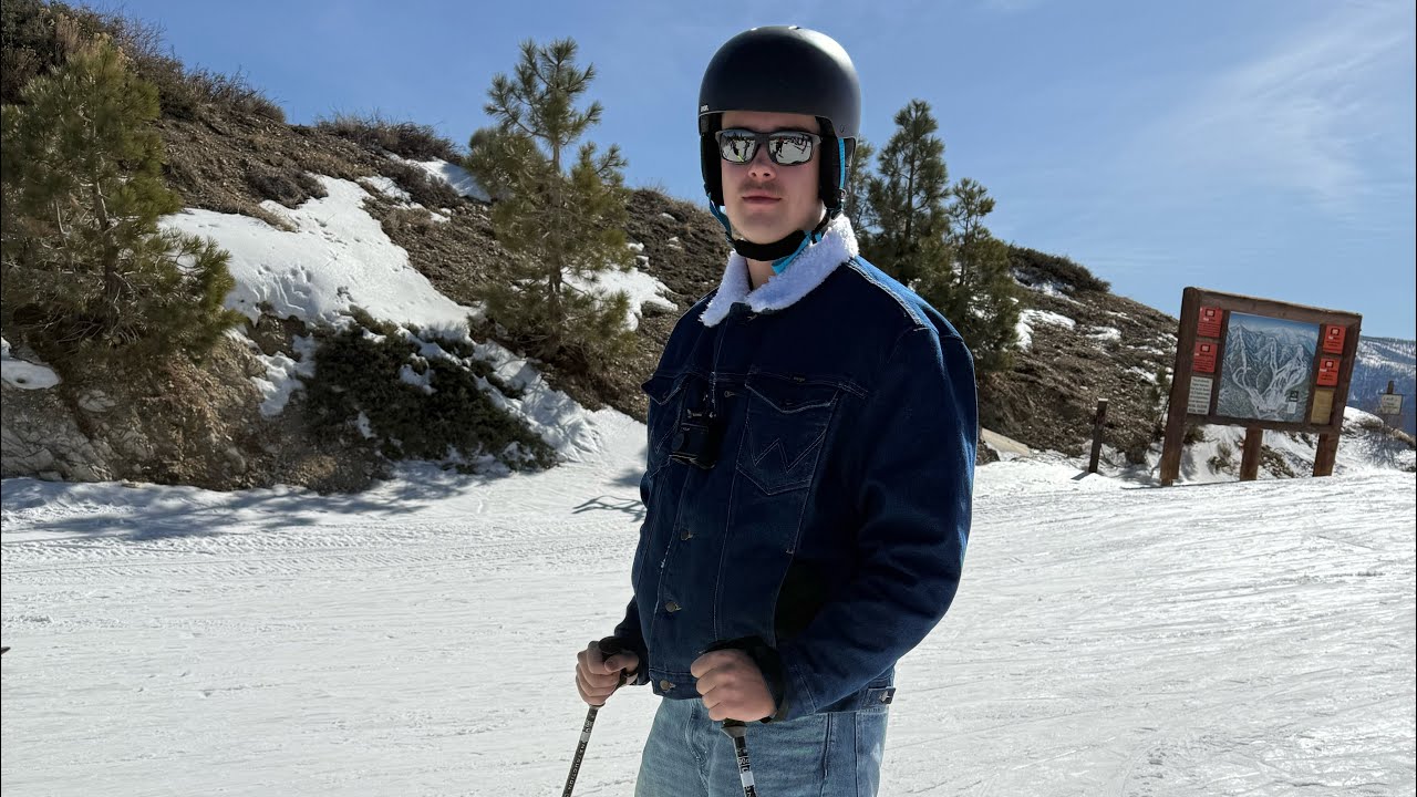 Skiing Bear Mountain