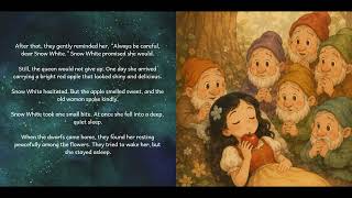 Snow White Read Along (Bedtime Story, English/Chinese/Japanese Language Learning, 中文/日本語字幕)