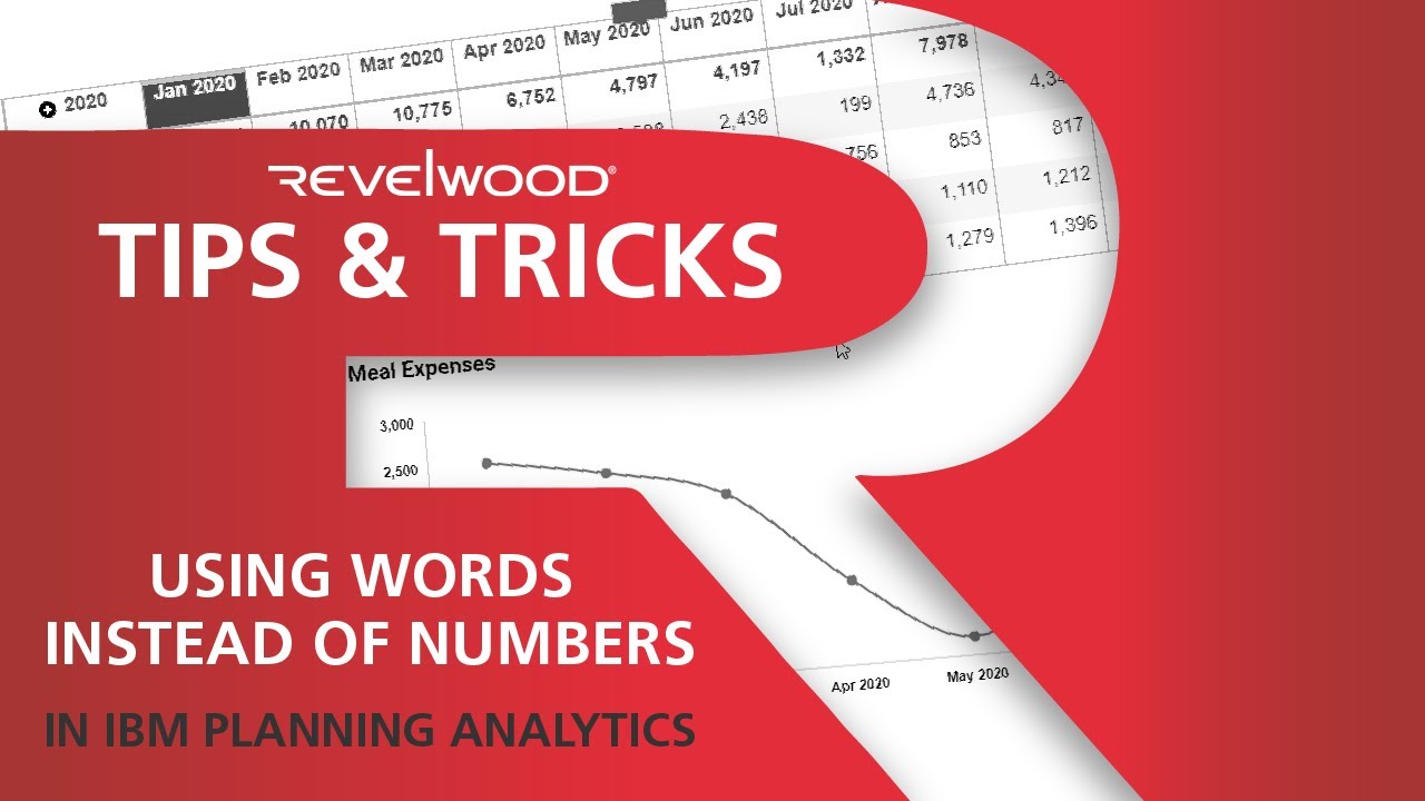 Using Words instead of Numbers | IBM Planning Analytics Tips & Tricks from Revelwood