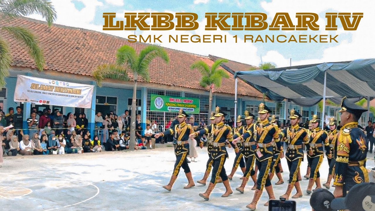 SANG JUARA UMUM! PASKIBRA SMA NEGERI 1 MAJALAYA LKBB KIBAR IV SMKN 1 RANCAEKEK BANDUNG