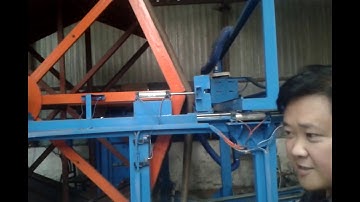 semi honeycomb core making machine