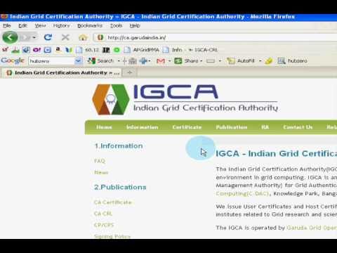 How to export/backup IGCA grid certificate ?