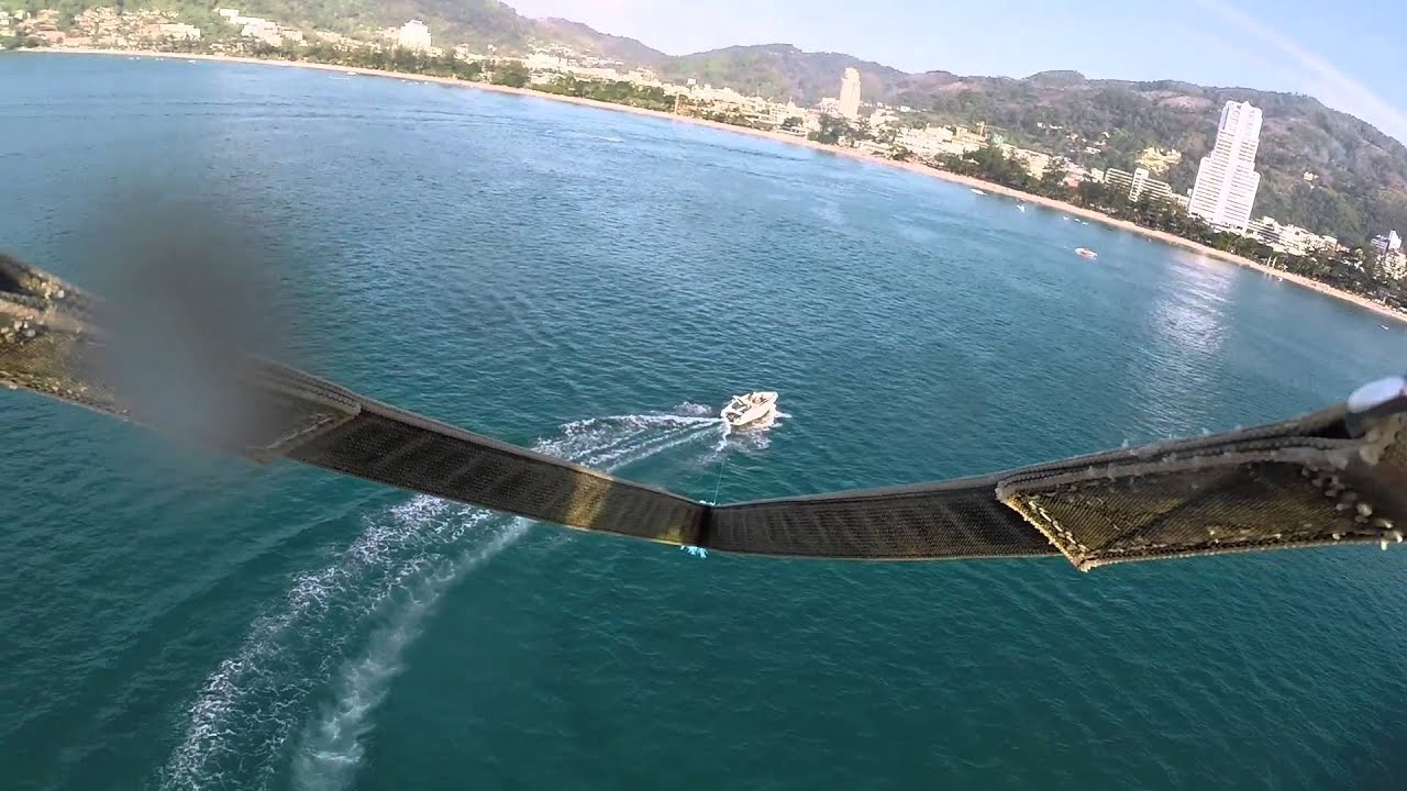 Flight on a parachute | Phuket, GoPro, 2015 | Jet Extreme: Conquerors of Rivers