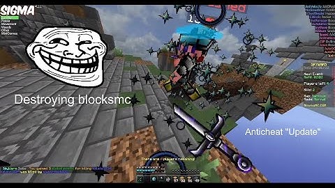 Blocksmc Failed to patch Sigma | Destroying Verus and other cheaters with Sigma 4.11 + Config