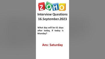 Zoho Interview questions for software developer 2023 | exam question paper |freshers and experienced