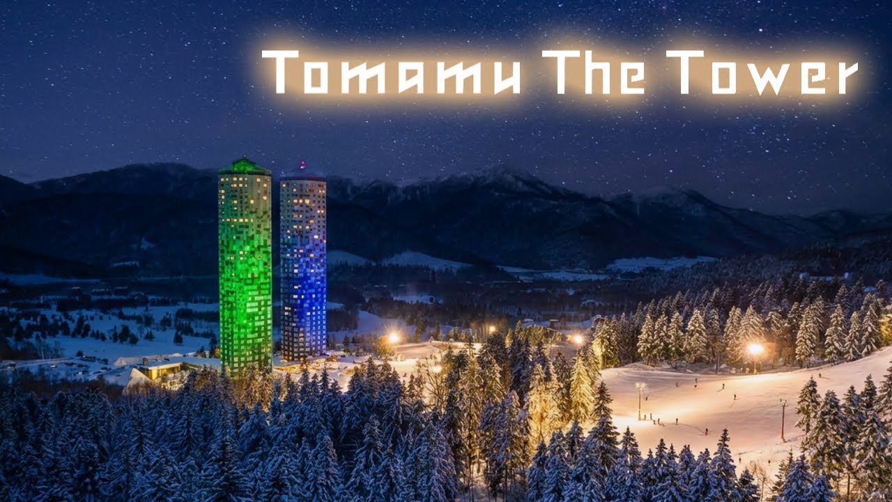 Hokkaido Tomamu The Tower Hotel | Introducing Japan’s Famous Ski Resorts (Subs) 星野リゾート トマム ザ・タワー