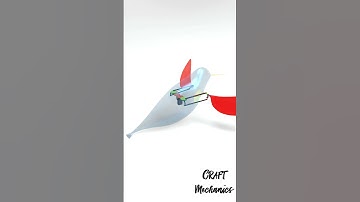 Mechanical Hummingbird 🐦#cad #solidworks  #mechanical #engineering #mechanism #autocad