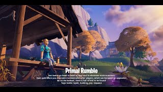 Primal Rumble Fortnite Trailer