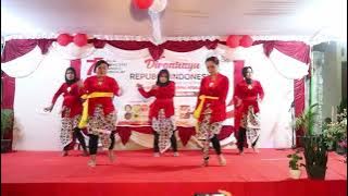 Tari PRAU LAYAR_Ibu ibu_Kroya permai_wonosobo