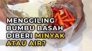 Cara Menghaluskan Bumbu Basah Dan Mencincang Daging Yang Jarang Orang Tau