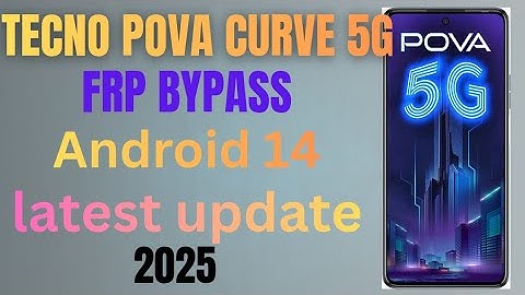 Tecno Pova Curve 5G Frp Bypass Android 15 || Tecno Lj8k Google Account Remove || New Method 2025