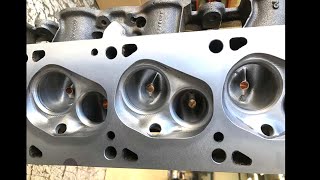 Ford 351C 2V iron heads, CNC Ported for power