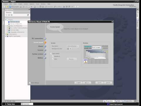 TIA Portal Tutorial #05: HMI Wizard