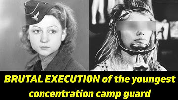 Dorothea Binz — THE BRUTAL EXECUTION of the youngest concentration camp guard