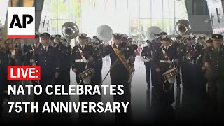 LIVE: NATO marks its 75th anniversary
