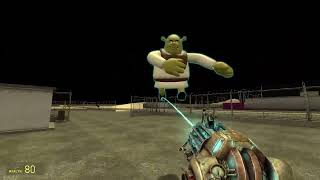 Scary Shrek @ Tankway #gmod #nextbot