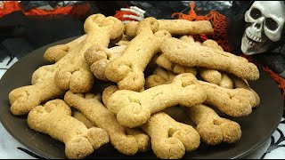 HUESOS DE MUERTO, Receta de Halloween, Super Fácil y Ricos🎃DEAD BONES