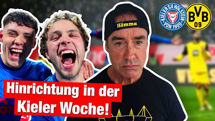 Wisch den Spind durch, Nuri! 😡 | Holstein Kiel - Borussia Dortmund 4:2