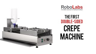 THE FIRST DOUBLESIDED CREPE MACHINE