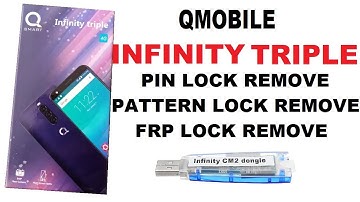 QMOBILE INFINITY TRIPLE PIN LOCK / PATTERN LOCK / FRP LOCK REMOVE