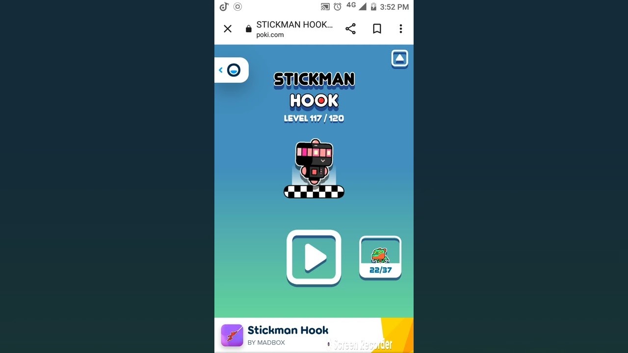 Stickman Hook @poki.com from Level 116 