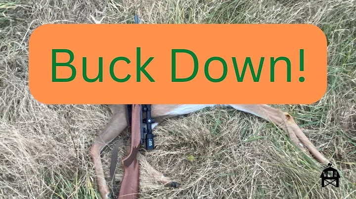 Buck down! buck taken in Nelson Co, VA during rifl...