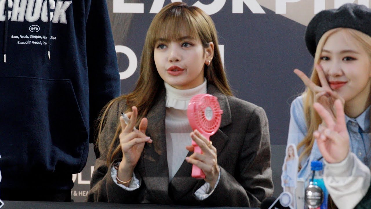 191012 뚜두뚜두 추는 BLACKPINK(블랙핑크) 리사(LISA) - 오렌즈(OLENS) 팬싸인회 by ODS