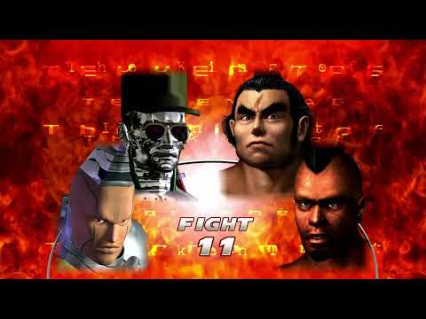 Tekken Tag Tournament HD - PS3 - Survival - Team Leader - Prototype Jack - 10 Wins