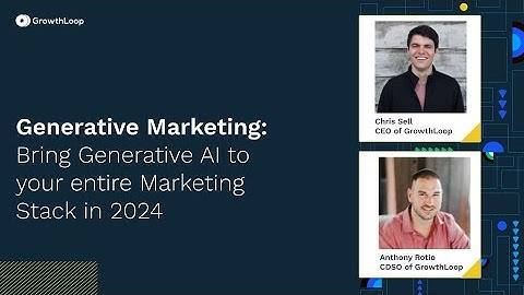 AMA Martech AI 2023: Generative Marketing: Bring Generative AI to your Marketing Stack in 2024