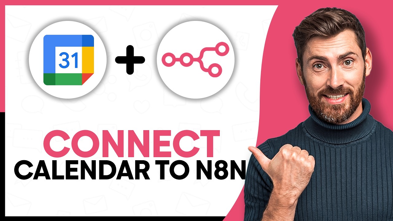 How to Connect Google Calendar to n8n - Step by Step - YouTube