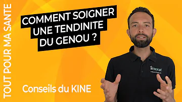 Comment soigner une tendinite au genou ?