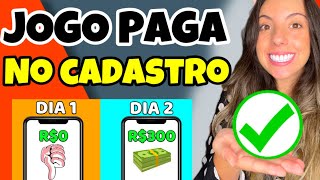 JOGO PAGA NO CADASTRO - MELHOR APP DE JOGOS DO