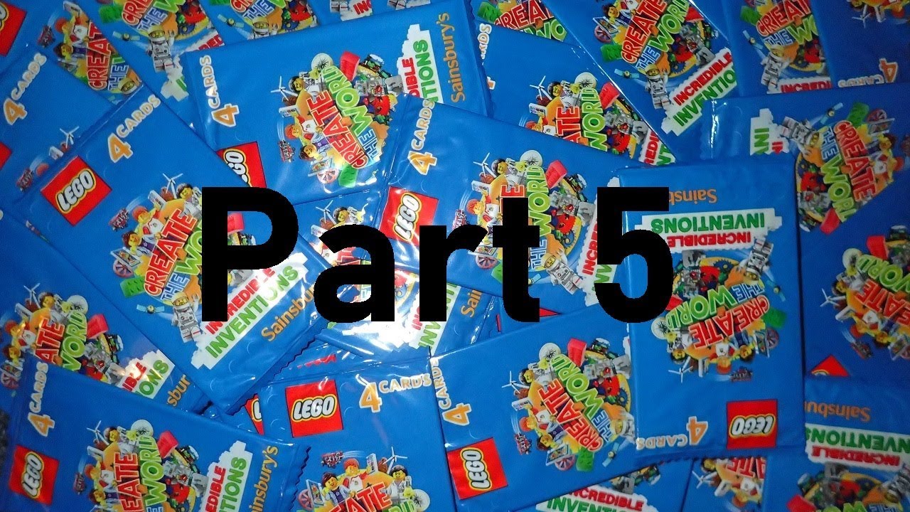 LEGO Sainsbury's Cards 2018 Part 5 YouTube
