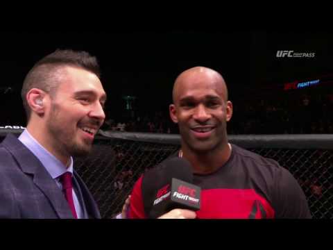 Fight Night London: Jimi Manuwa Octagon Interview