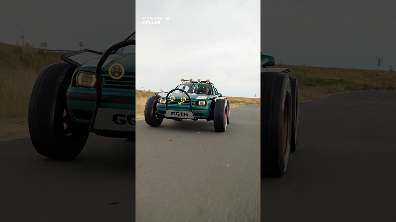 VW Golf Monster Truck! 😂