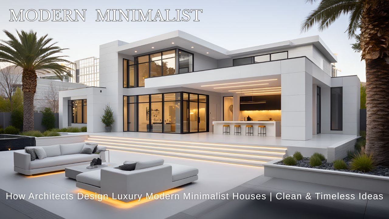 Crafting Modern Minimalist House Design | Luxury Architecture Ideas ...