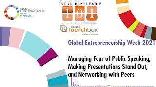Entrepreneurship 101: Public Speaking, Stand Out Presentations, and Networking (S2 E07)
