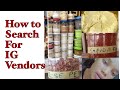 HOW TO SEARCH FOR VENDORS THAT SELLS ORGANIC MATERIALS ON INSTAGRAM| #skincare #vendors