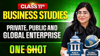 Private, Public and Global Enterprises Class 11🔥| Class 11 Business Studies One Shot | Pace Commerce