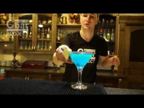 Коктейль Голубая Лагуна Blue Lagoon рецепт от Cbar-PROJECT