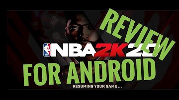 NBA 2K20 REVIEW For Android