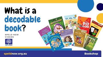What is a Decodable Book?  SPELD NSW Reading Decodable Books Series