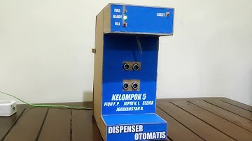 Dispenser Otomatis Menggunakan Sensor Ultrasonik dan Arduino Uno